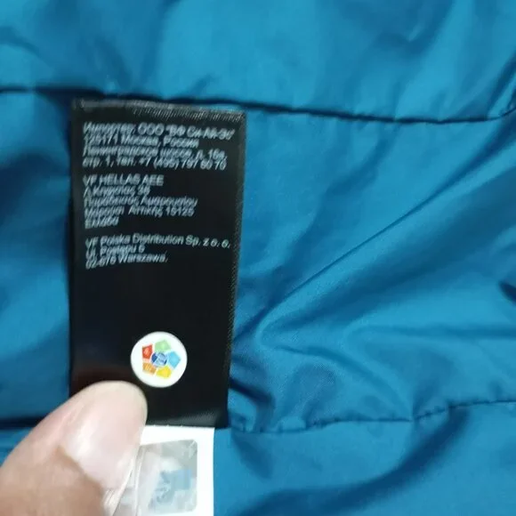 The North Face Women’s Bombay Jacket Dark Peacock Blue Sz Small MINT CONDITION! - Picture 15 of 15